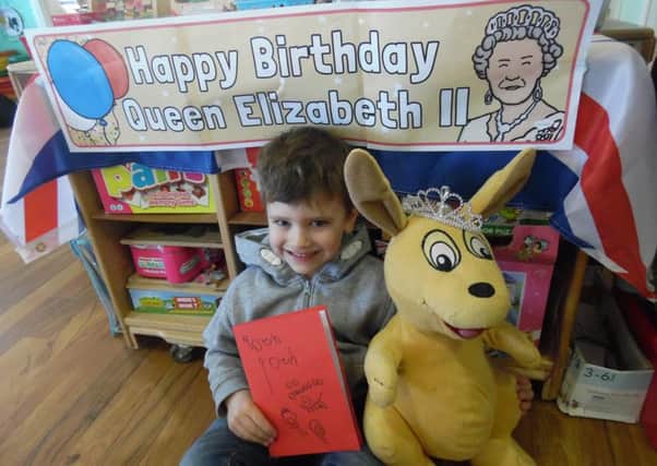 Kiddi Caru Burgess Hill Day Nursery celebrate the Queen's 90th birthday
