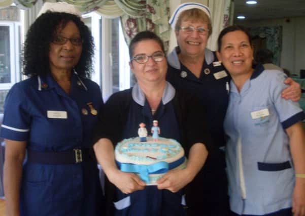 Nurses' Day at Westlake House care home in Horsham
