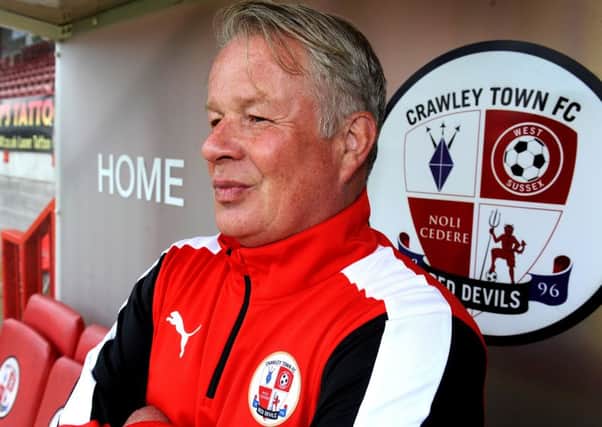 Sky Bet League 2 side Crawley Town FC have appointed former Chelsea and Arsenal coach Dermot Drummy as their new manager on a two-year deal. Pic Steve Robards SR1612143 SUS-160429-134944001