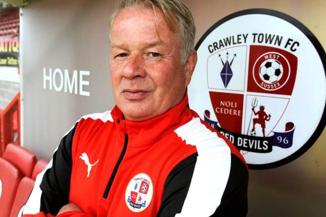 Sky Bet League 2 side Crawley Town FC have appointed former Chelsea and Arsenal coach Dermot Drummy as their new manager on a two-year deal. Pic Steve Robards SR1612145 SUS-160429-134954001