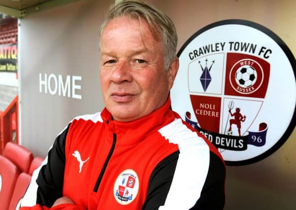 Sky Bet League 2 side Crawley Town FC have appointed former Chelsea and Arsenal coach Dermot Drummy as their new manager on a two-year deal. Pic Steve Robards SR1612145 SUS-160429-134954001