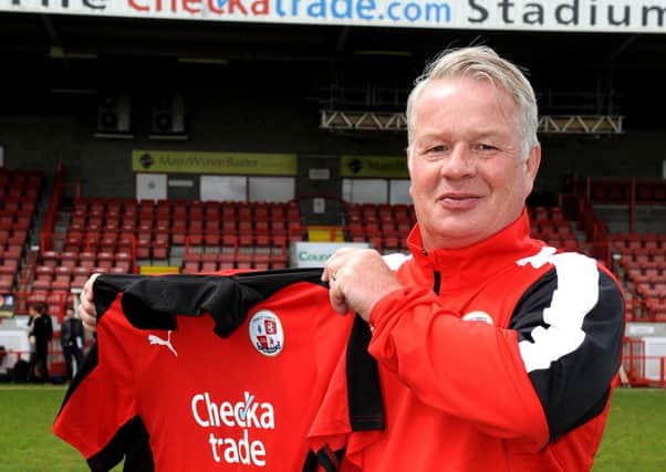Sky Bet League 2 side Crawley Town FC have appointed former Chelsea and Arsenal coach Dermot Drummy as their new manager on a two-year deal. Pic Steve Robards SR1612096 SUS-160429-141600001