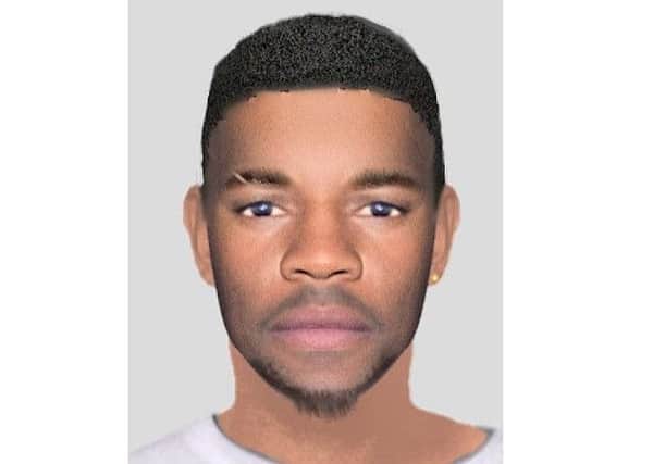 Police have released an efit of the Worthing rape suspect. Picture: Sussex Police