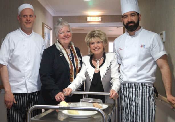 Gloria Hunniford opens Southlands Place Care Home, in Hastings Road, Bexhill. Photo by Derek Canty. SUS-160105-095128001