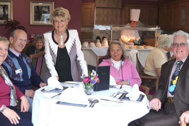 Gloria Hunniford opens Southlands Place Care Home, in Hastings Road, Bexhill. Photo by Derek Canty. SUS-160105-095140001