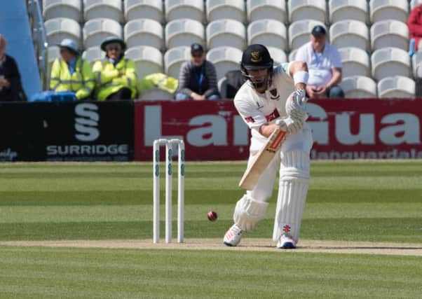 Chris Nash in form against Leics / Picture by Phil Westlake