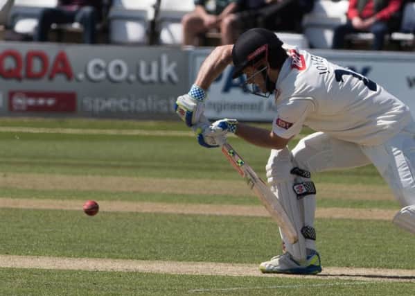 Ed Joyce. Sussex v Leicestershire - day one at Hove. Picture by Phil Westlake