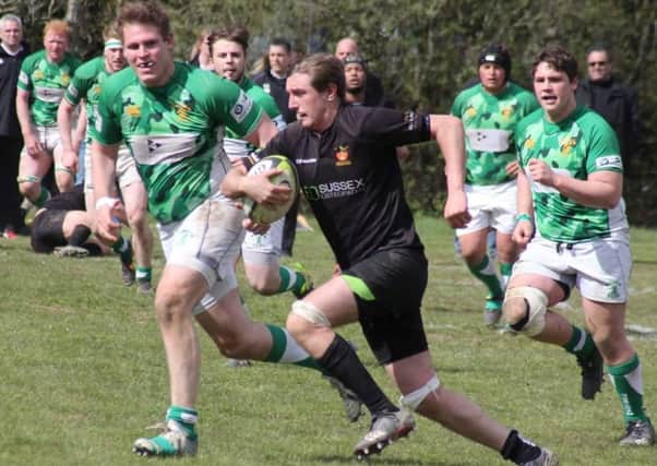 Action from Burgess Hill v Horsham in the Bob Rogers Cup semi-final SPN0xv3dVjiX0RQUVTQs