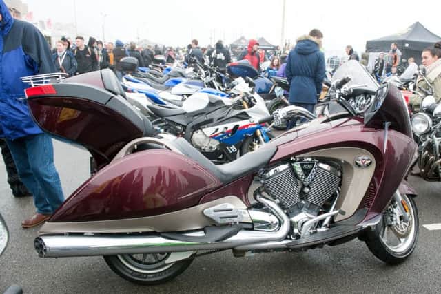 May Day Bike Run, Hastings. Photo by Frank Copper. SUS-160305-062933001