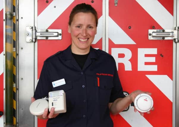 Specialist alarms are available for the deaf and hard of hearing