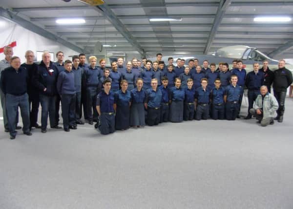 Air Cadets from Horsham had the unique opportunity to visit the Gatwick Aviation Museum - picture submitted