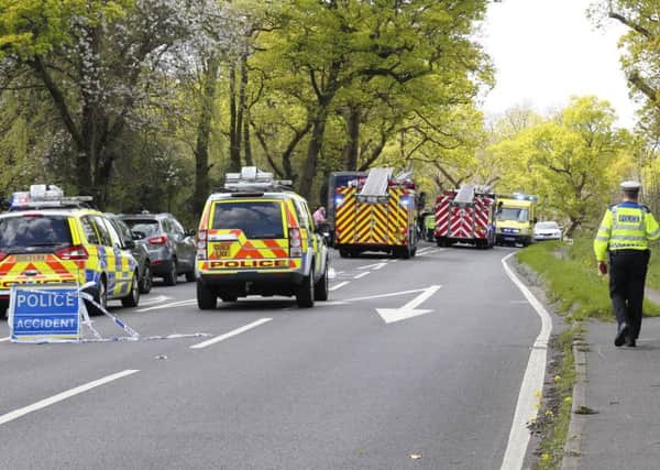 A 79-year-old woman has died following the collision. Pictures Eddie Mitchell