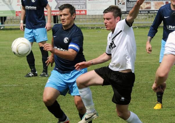 Kevin Keehan in action for East Preston when he won the John OHara Cup final at Middle Road in 2014