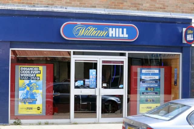 William Hill betting shop, North Road, Lancing. Photo by Eddie Mitchell.