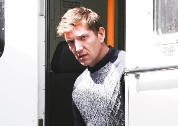 Gavin Collett arriving at Lewes Crown Court today. Picture by Eddie Mitchell