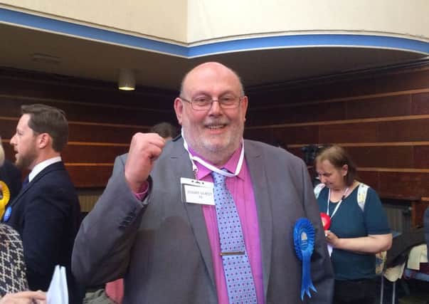 Paul Baker (Con) wins the seat for Broadwater ward in the 2016 Worthing Borough Council elections.