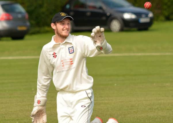 Luke Youngs scored his maiden century for Bexhill Cricket Club in the victory over Billingshurst. Picture courtesy Stephen Curtis