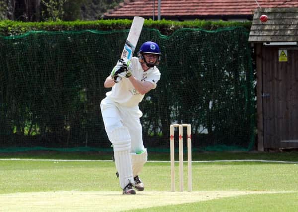 Will Affleck batting for Middleton / Picture by Kate Shemilt