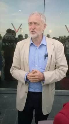 Labour leader Jeremy Corbyn spoke with supporters in Eastbourne this weekend. SUS-160905-142629001