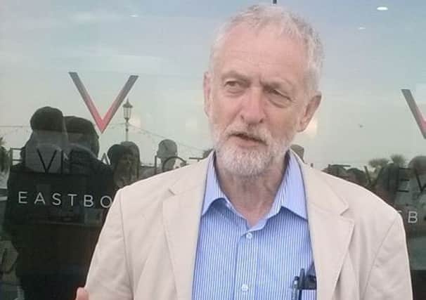 Labour leader Jeremy Corbyn spoke with supporters in Sussex this weekend. SUS-160905-142619001
