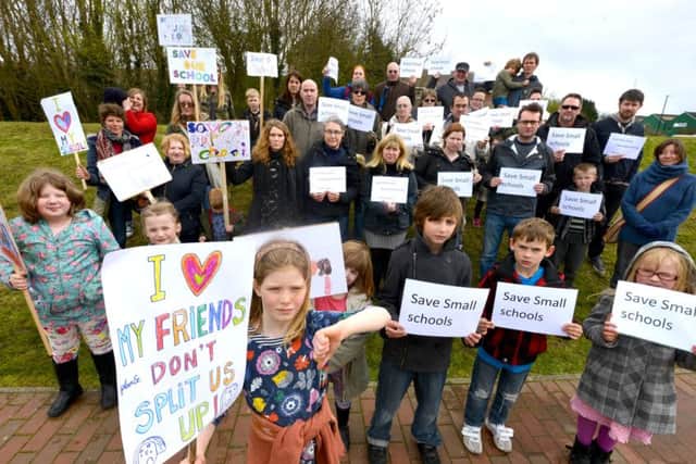 March to demonstrate against Pells and Rodmell schools closing SUS-161004-224347008