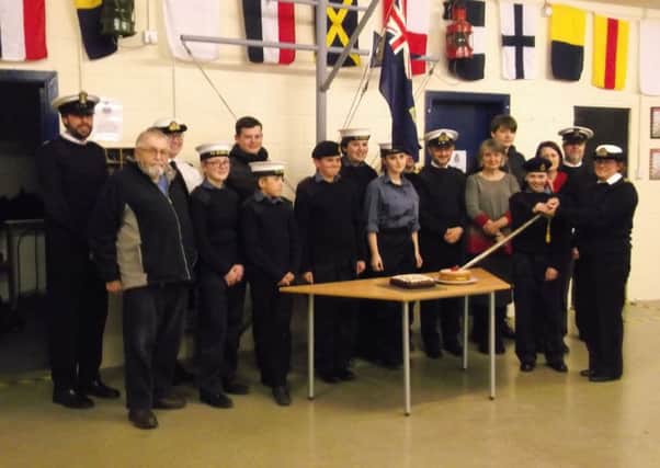 Horsham Sea Cadets celebrating the Queen's 90th birthday