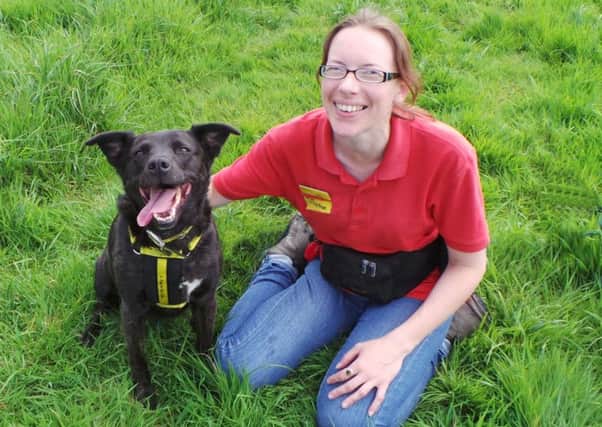 Dogs Trust volunteer Nina Shipley, who has left after three years with the charity SUS-160516-132223001