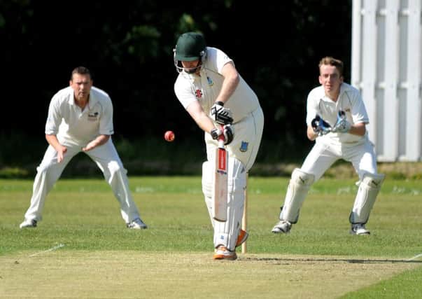 Pulborough first XI playing at the Recreation Ground in Division 1 of the West Sussex Invitation League last season