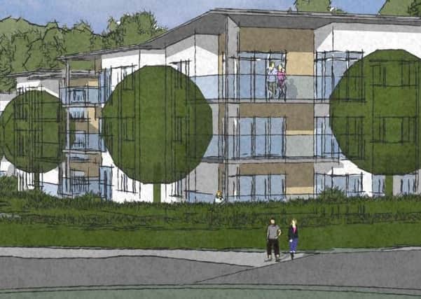 Illustrative artists' impression of up to 30 homes south of Old Rocky Lane (picture from Mid Sussex District Council's planning portal). SUS-160513-095920001
