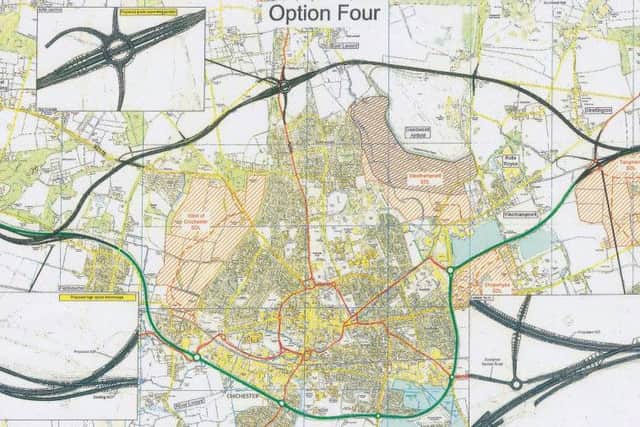 Option Four would have cost Â£332.1m and take 24 months to construct. Ã½Crown copyright 2016 Ordnance Survey. Media 013/16