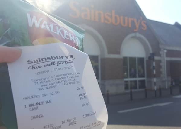 Brian O'Connell said it was not up to them to dictate a developer's profit margin in the same way they cant go down to Sainsburys and tell them how much to sell a packet of crisps for. A single packet of Walkers crisps from Sainsbury's in Horsham is 55p. SUS-160513-152159001