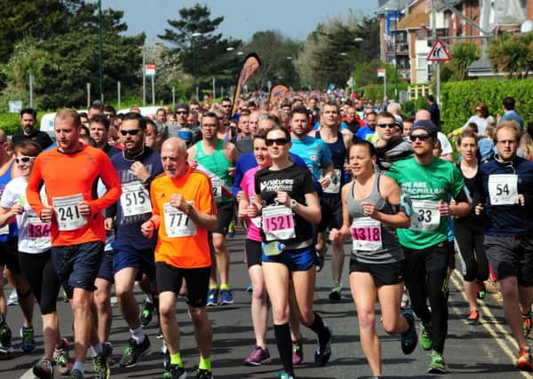 It was a packed field for the 22nd year of the Bognor Prom 10k / Picture by Kate Shemilt