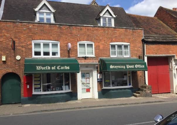 The Steyning post office will be upgraded to a full branch next month. Picture: David Barling