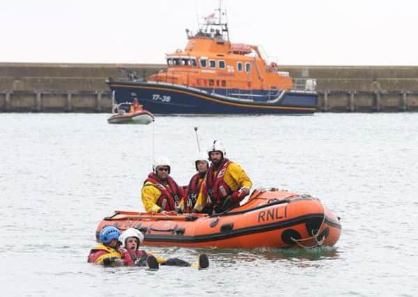 Shoreham lifeboat. Picture by Eddie Mitchell SUS-150616-105616001
