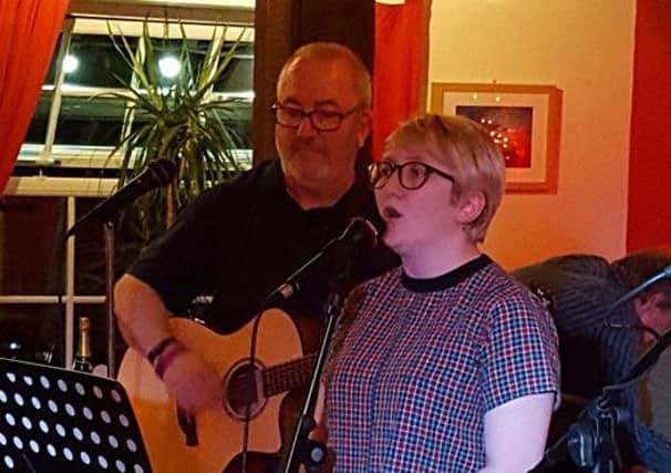 A fundraising concert held by Paul and Louise Rigglesford in memory of wife and mum Loraine Rigglesford  raised in excess of Â£2,500 for St Catherines Hospice - picture submitted KNla6YbWseStXgnWdpmU