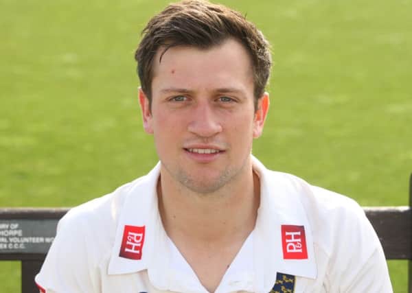 Harry Finch helped Sussex to a draw