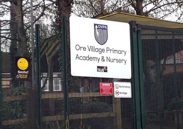 Ore Village Primary Academy and Nursery. SUS-160323-115712001