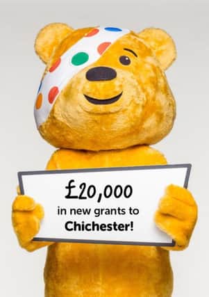 Two Chichester projects receive a total of Â£20,000 from BBC Children in Need