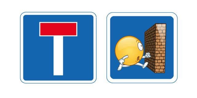 Young drivers found the fictional emoji road signs easier to understand than their real life equivalents.