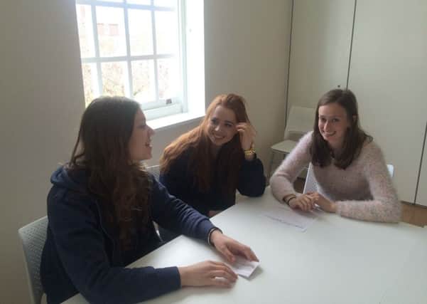 Farlington sixth formers at Bethlem Museum of the MInd