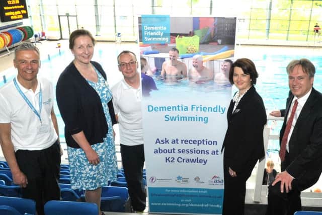 From right, Henry Smith, Jane Ellison