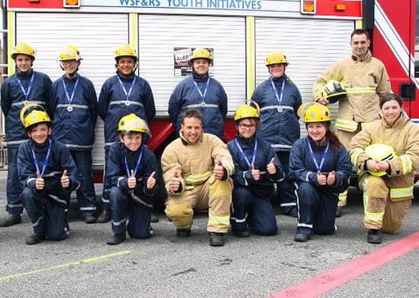 Nine students have graduated from the latest FireBreak course at Shoreham Fire Station