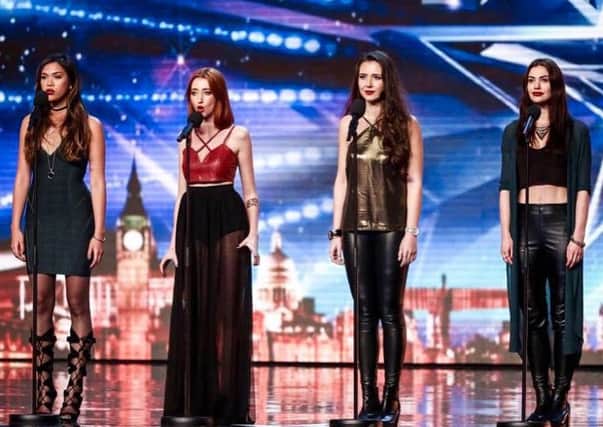 Zyrah Rose on Britain's Got Talent. Photo from ITV.