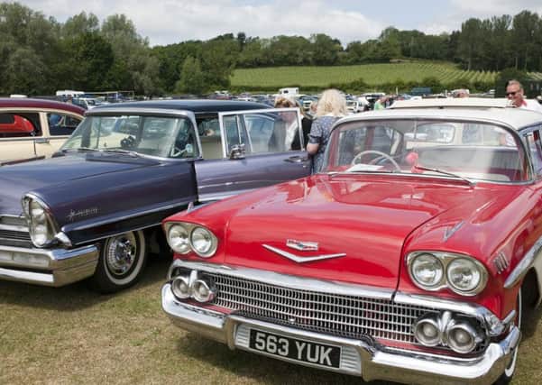 Senlac classic car show at Bodiam recreation ground.
Photo by Frank Copper. SUS-150622-125644001