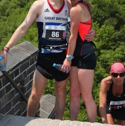 Phil Payne and Kim Lo took on the Great Wall of China Marathon last weekend