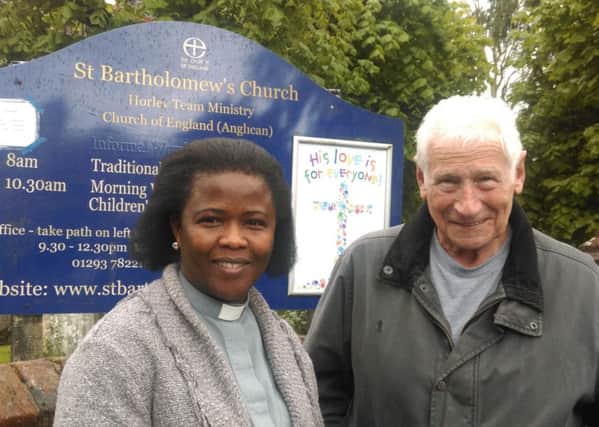 David Powell is the first Horley councillor in 25 years to be appointed mayor for Reigate and Banstead Borough Council. He has appointed Horley Team Ministry vicar Rev Naomi Ngururi as his chaplain and the civic reception will be held at St Bartholomew's Church - picture submitted