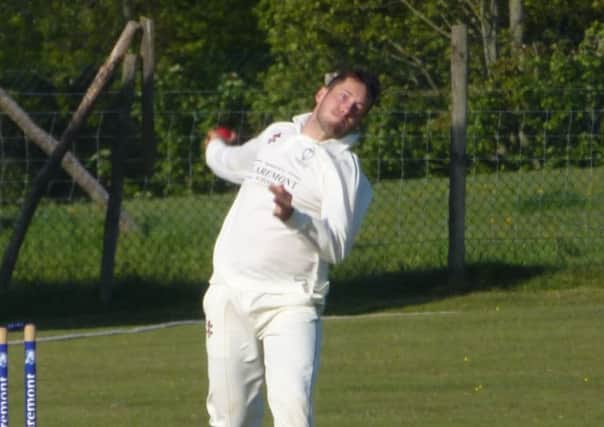 Dale Payne was Crowhurst Park's man of the match in the defeat away to Portslade