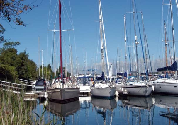 Chichester Marina, where 17 suspected illegal immigrants were arrested with a British man on May 23