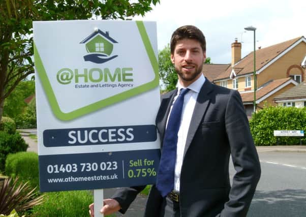 Paul Davies of @Home has had his company's signs slashed