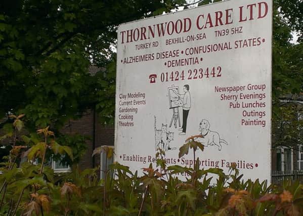 Thornwood care home